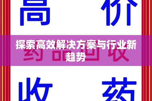 潍坊探索高效解决方案与行业新趋势